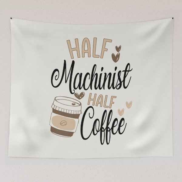 Item preview, Funny Machinist Coffee Awesome And Cool designed and sold by LifeGoods103.