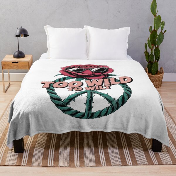 Item preview, Flower Power, Too wild to wilt designed and sold by graphic-genie.