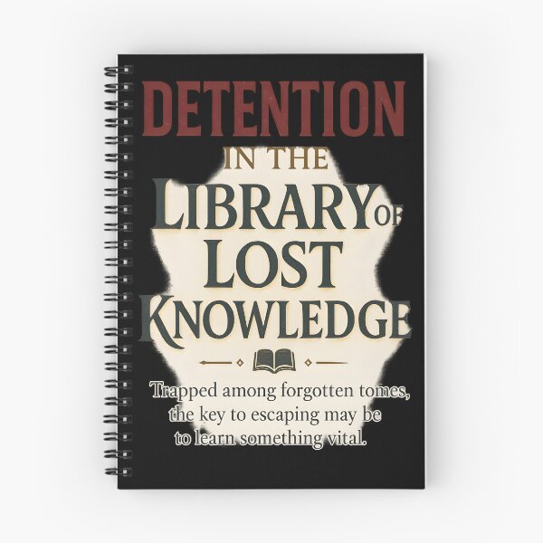 Item preview, Detention in the Library of Lost Knowledge designed and sold by Uglyandcute.