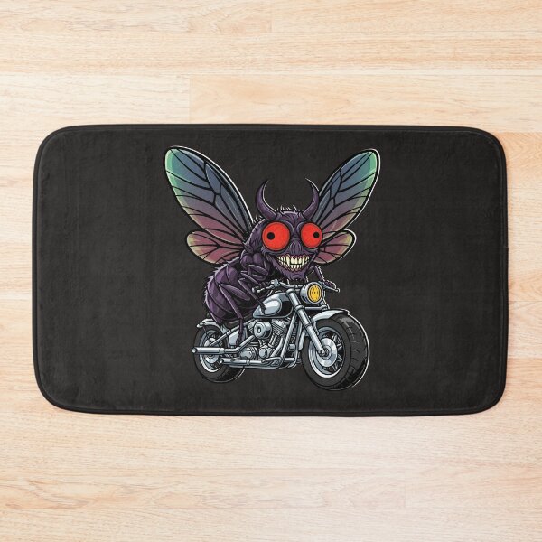 Item preview, Demonic Fly On Motorcycle Fly With Horns designed and sold by SurrealArtSzysz.