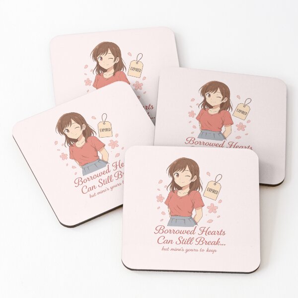 Item preview, Borrowed Hearts | Romantic Anime Style Girl Art designed and sold by Diwakar-Designs.