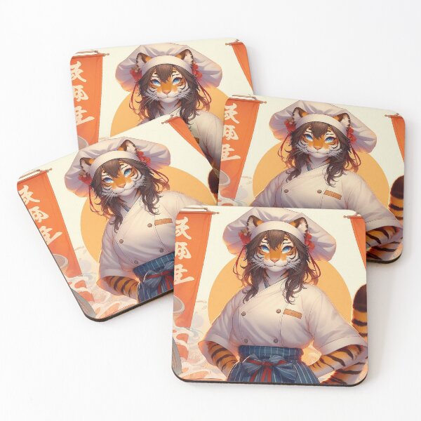 Item preview, Japanese Chef Tigress designed and sold by nikkolaus.