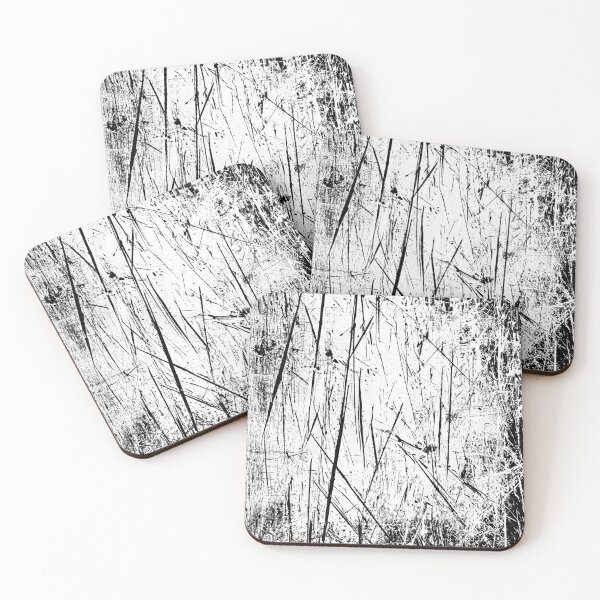 Item preview, Black and White Scratched Surface 1 designed and sold by SparroCreative.