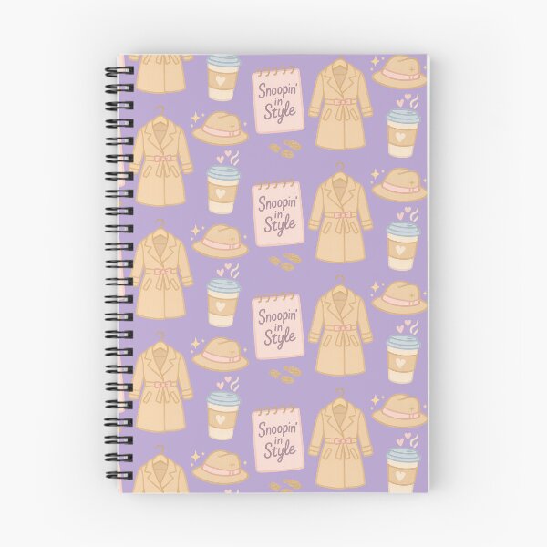 Item preview, Pastel True Crime Pattern - Snoopin' In Style - Private Investigator designed and sold by Shopatmarlow.