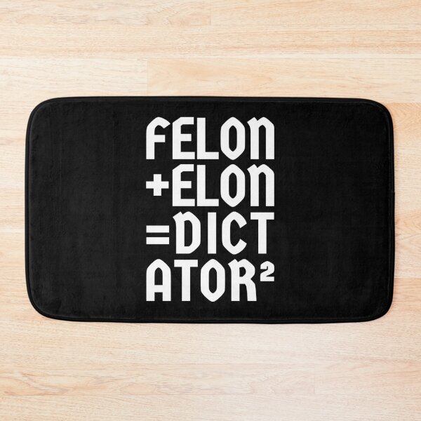 Item preview, Felon+Elon, Anti-Trump, Anti-Musk designed and sold by Deranged Orange.