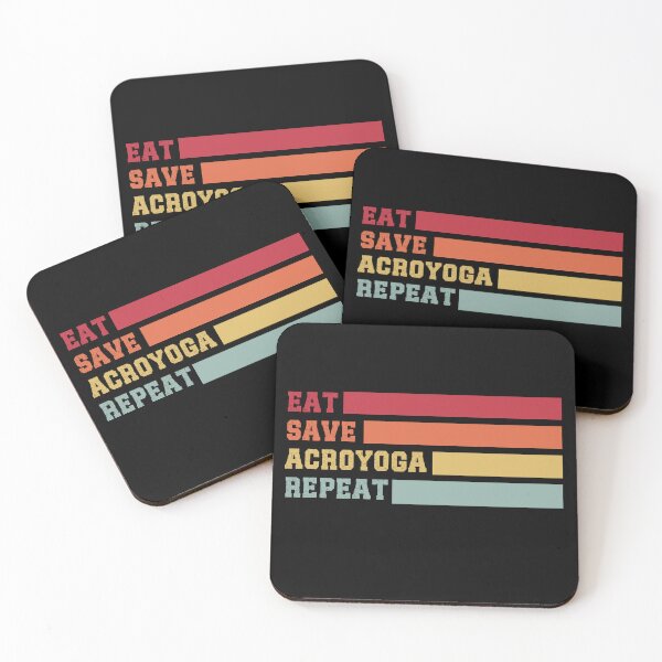 Item preview, Eat Sleep Acroyoga Repeat-Partner Yoga-Acroyoga Gifts  designed and sold by belladesign7.