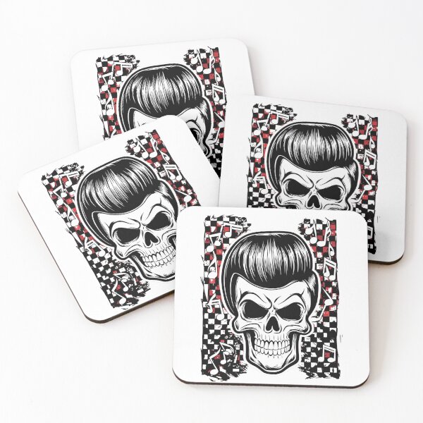 Item preview, Rockabilly skeleton designed and sold by whatthefoxsays.
