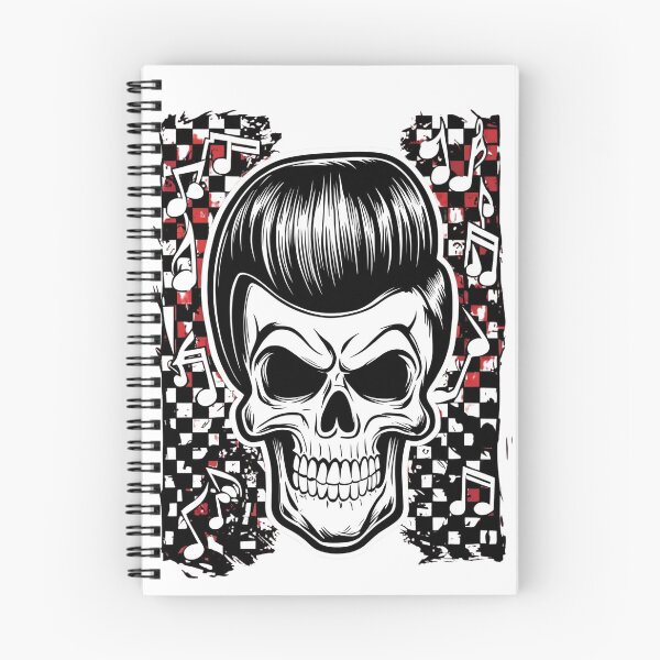 Item preview, Rockabilly skeleton designed and sold by whatthefoxsays.