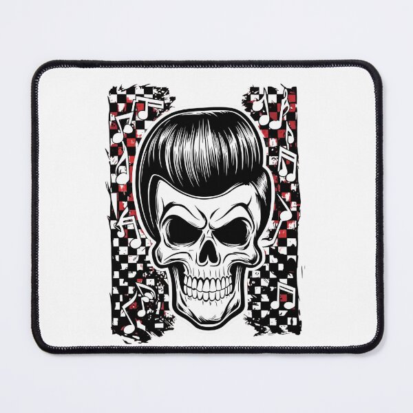 Item preview, Rockabilly skeleton designed and sold by whatthefoxsays.