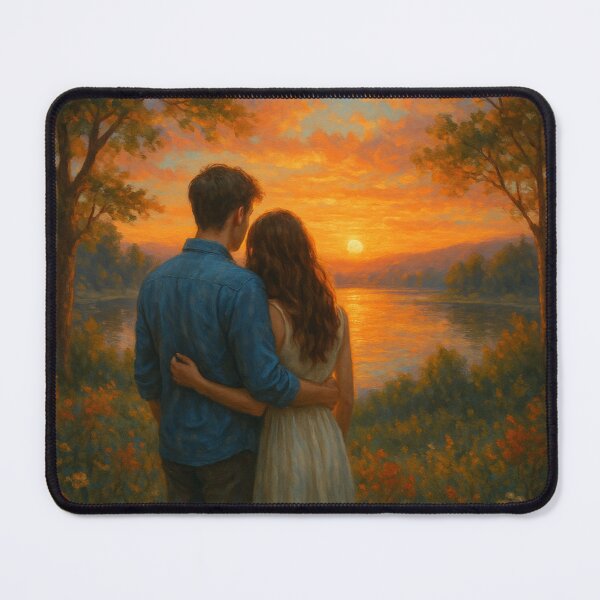 Item preview, Romantic couple art designed and sold by Createwithstyle.