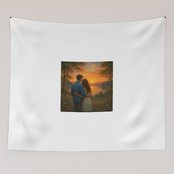 Item preview, Romantic couple art designed and sold by Createwithstyle.