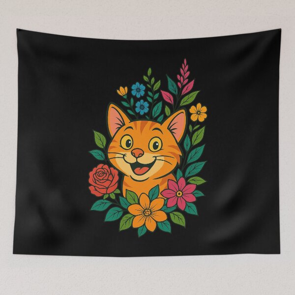 Item preview, Happy Cat designed and sold by TATTOO-DESIGN.
