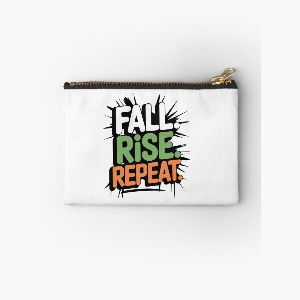 Item preview, Fall. Rise. Repeat. – Motivational Comic Style Quote designed and sold by EpicMediaShop.