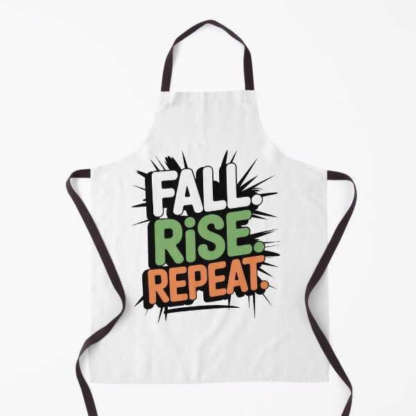 Item preview, Fall. Rise. Repeat. – Motivational Comic Style Quote designed and sold by EpicMediaShop.