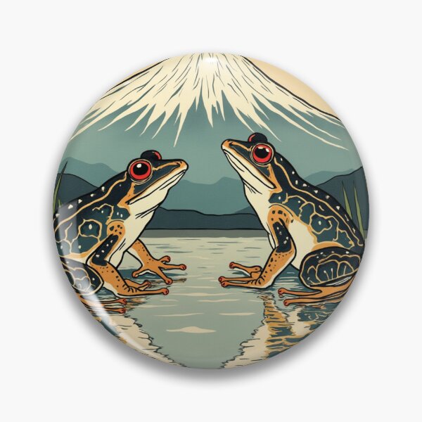 Item preview, Japanese mount fuji frog designed and sold by Atlantico54.