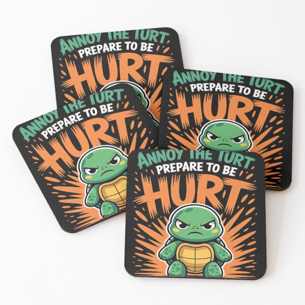 Item preview, Tortoise ANNOY THE TURT PREPARE TO BE HURT Turtles designed and sold by MAKOPOKOShop.