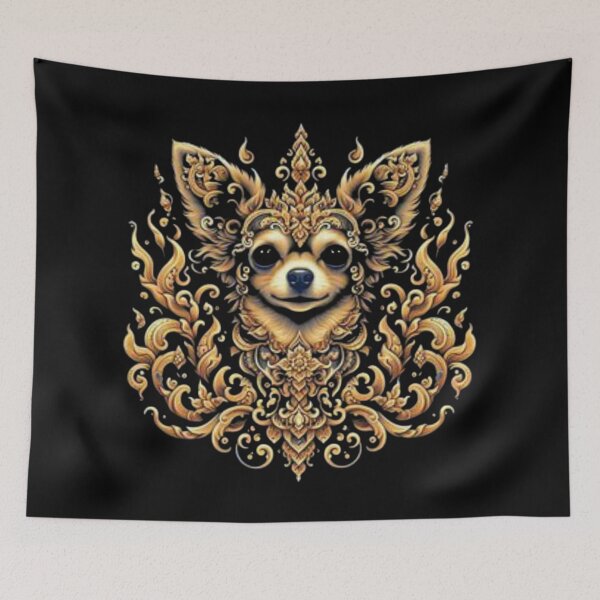 Item preview, Golden Thai Art Chihuahua designed and sold by Iuqiune.