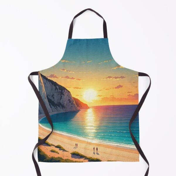 Item preview, Egremni Beach, Lefkada: Sunset Radiance designed and sold by LSVart.
