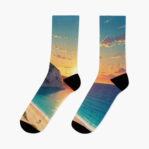 Item preview, Egremni Beach, Lefkada: Sunset Radiance designed and sold by LSVart.