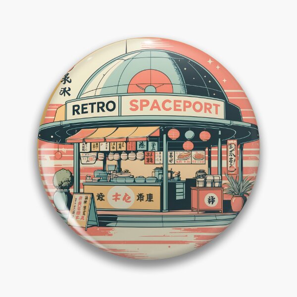 Item preview, Retro Space Port designed and sold by Anno Meister.