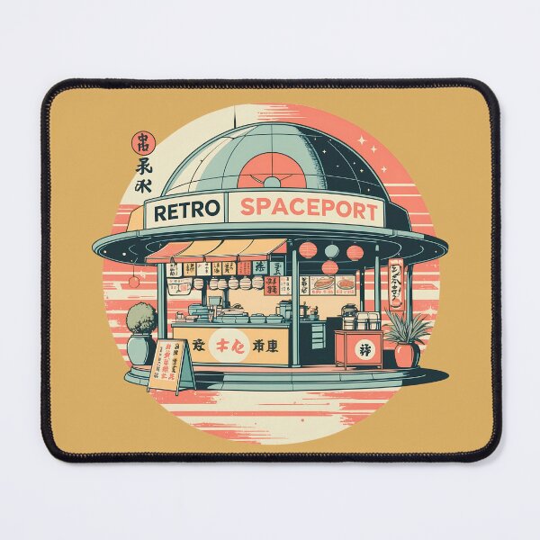 Item preview, Retro Space Port designed and sold by Anno Meister.