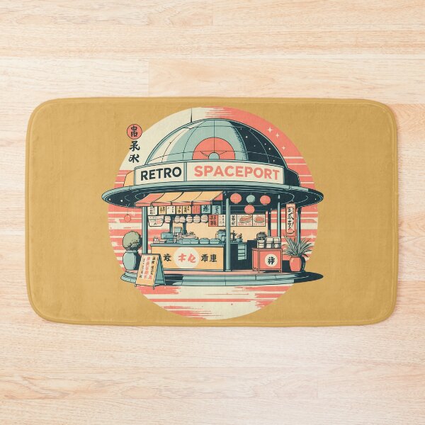 Item preview, Retro Space Port designed and sold by Anno Meister.