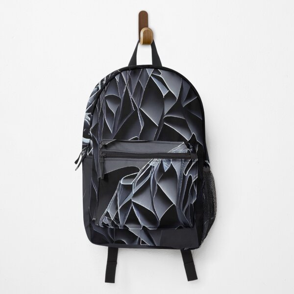 Item preview, 3D Paper Cut Panther Art Geometric Wildlife Design Black Gray designed and sold by ShadowAndSlate.