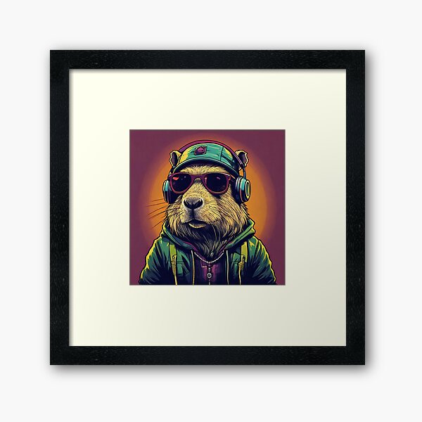 Item preview, Urban Capybara Vibes designed and sold by Exotic Mood.