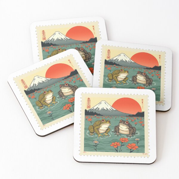 Item preview, Couple Toad Ukiyo designed and sold by Atlantico54.