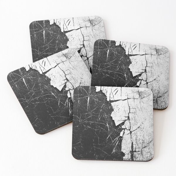 Item preview, Black and White Scratched Surface 3 designed and sold by SparroCreative.
