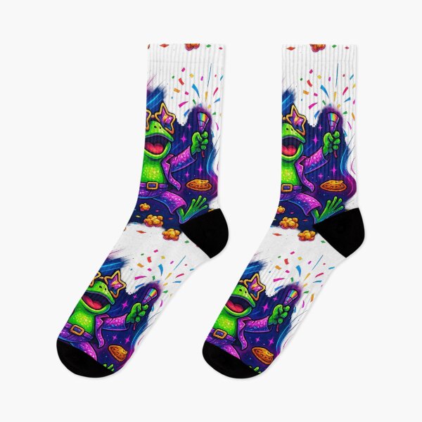 Item preview, Disco Frog – Party Like It’s Amphibian Time designed and sold by SpectrumCreations.
