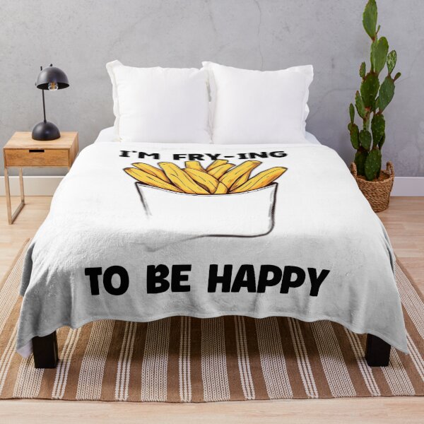 Item preview, I'm Fry-ing to be Happy designed and sold by allogy.