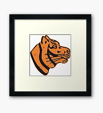 509nd Heavy Panzer Battalion - (schwere Panzerabteilung) - Grunge Style Framed Print