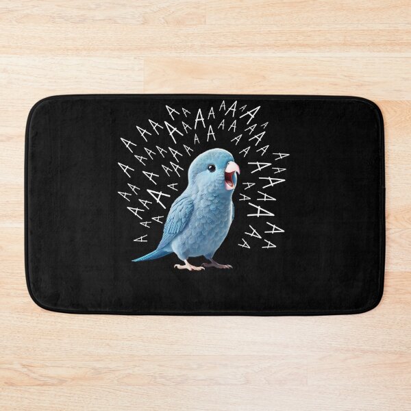 Item preview, Funny Screaming Blue Parrotlet Parrot Lover Birding designed and sold by Kimberley King Art  King Art.