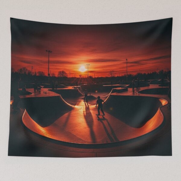 Item preview, Skaters sundown  designed and sold by Md1982.