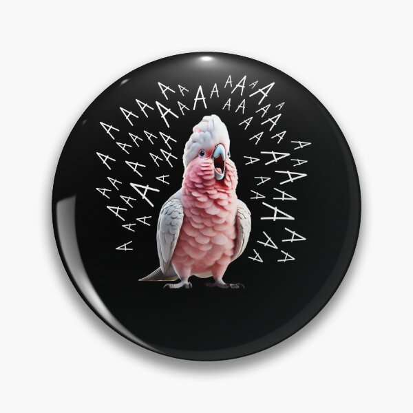 Item preview, Funny Screaming Cockatoo Galah Parrot Lover Birding designed and sold by Kimberley King Art  King Art.