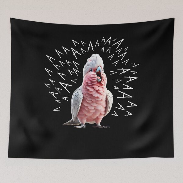 Item preview, Funny Screaming Cockatoo Galah Parrot Lover Birding designed and sold by Kimberley King Art  King Art.