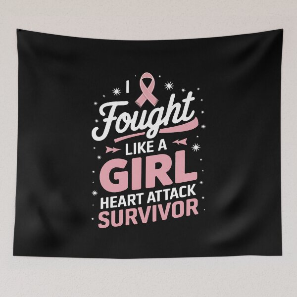 Item preview, Heart Attack Survivor Heart designed and sold by splindoershop.
