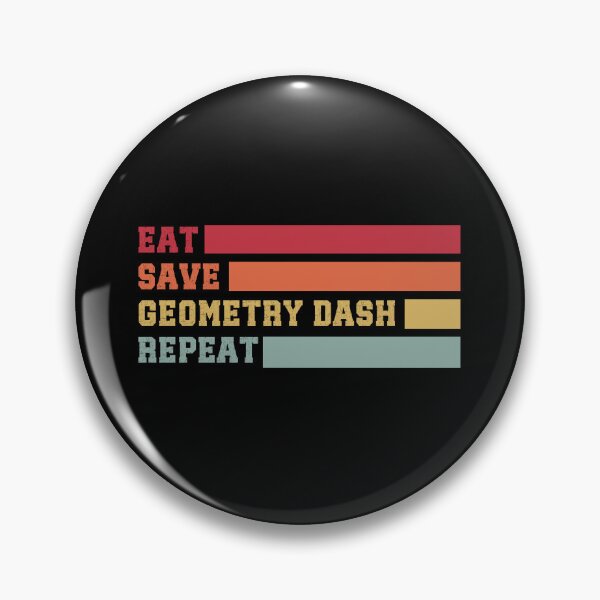 Item preview, Eat sleep geometry dash repeat designed and sold by belladesign7.