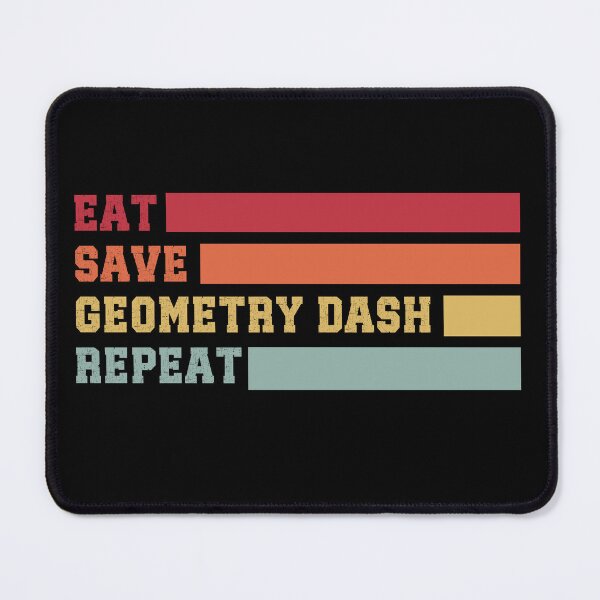Item preview, Eat sleep geometry dash repeat designed and sold by belladesign7.