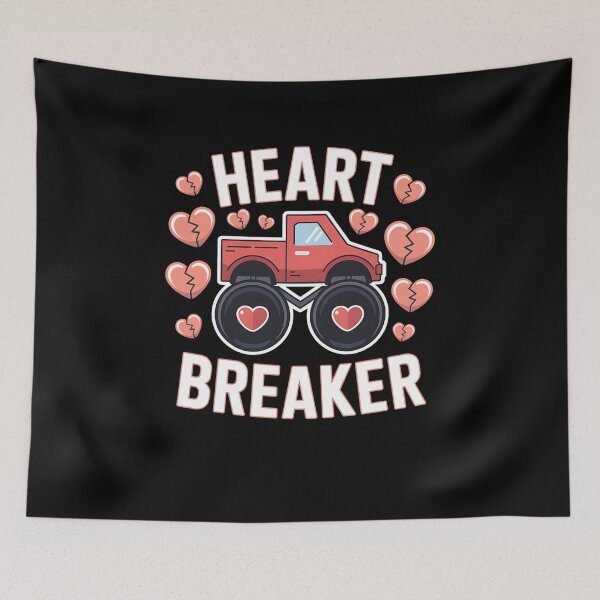 Item preview, Heart Breaker Monster Truck designed and sold by splindoershop.