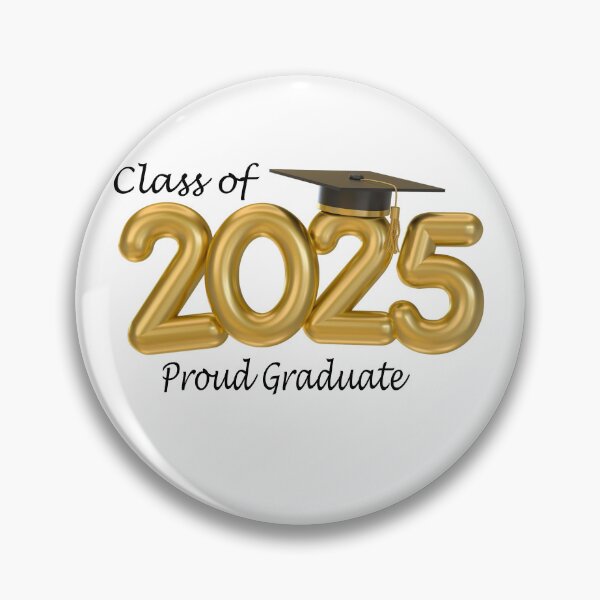 Item preview, Class of 2025  Proud Graduate Sticker, Gold Graduation Gift designed and sold by ziiya1.