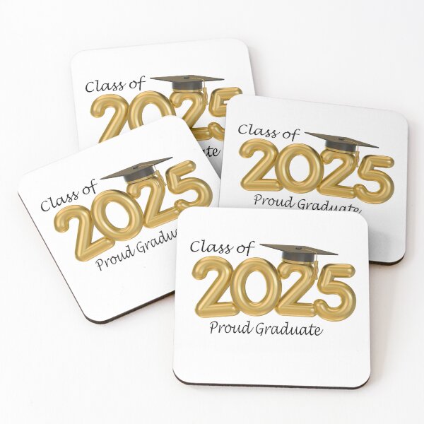 Item preview, Class of 2025  Proud Graduate Sticker, Gold Graduation Gift designed and sold by ziiya1.