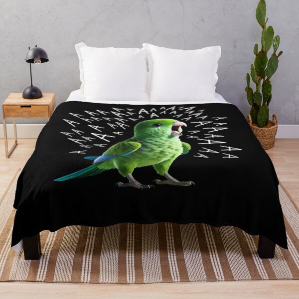 Item preview, Funny Screaming Green Parrotlet Parrot Lover Birding designed and sold by Kimberley King Art  King Art.