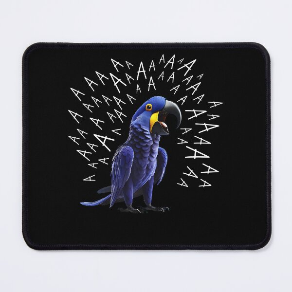 Item preview, Funny Screaming Hyacinth Macaw Parrot Lover Birding designed and sold by Kimberley King Art King Art.