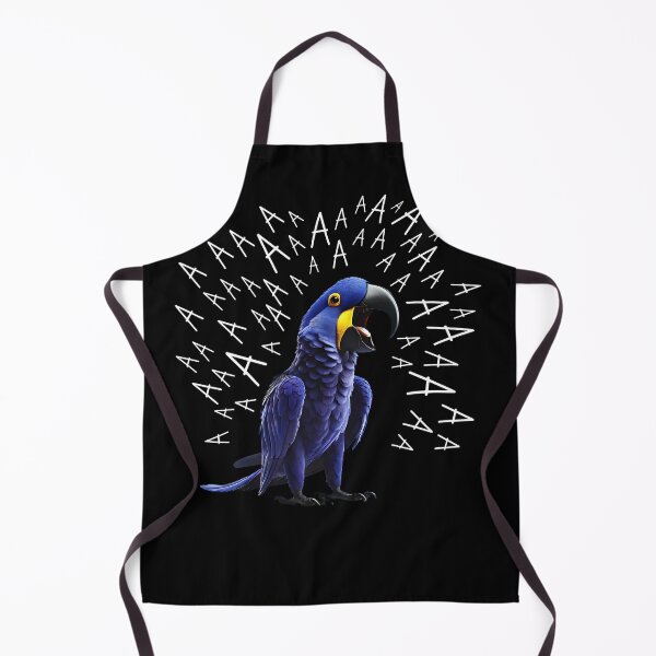 Item preview, Funny Screaming Hyacinth Macaw Parrot Lover Birding designed and sold by Kimberley King Art King Art.