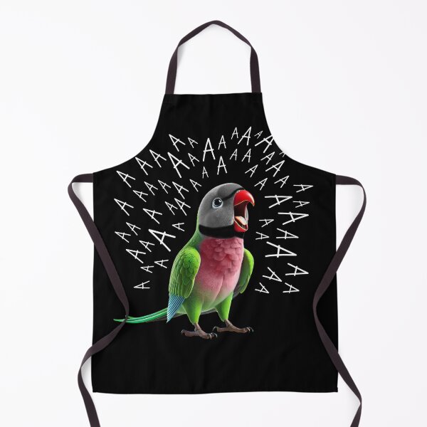 Item preview, Funny Screaming Red-breasted Parakeet Parrot Lover Birding designed and sold by Kimberley King Art King Art.