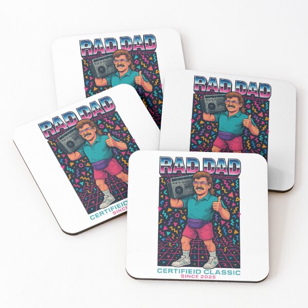 Item preview, Rad Dad – Retro 80s Style Father’s Day Throwback Design designed and sold by Rushurban.