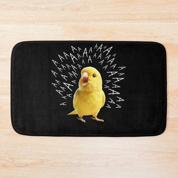 Item preview, Funny Screaming Yellow Parrotlet Parrot Lover Birding designed and sold by Kimberley King Art  King Art.