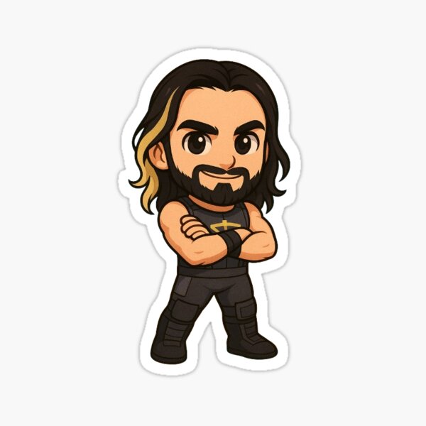 Item preview, Seth ‘freakin’ Rollins Chibi  designed and sold by Justgee92.
